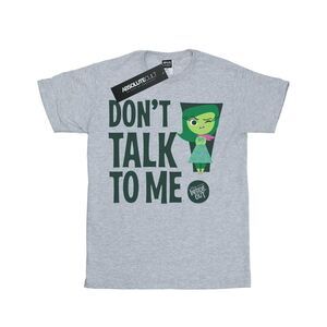Inside Out Girls Don�'t Talk To Me Cotton T-Shirt / Sports Grey